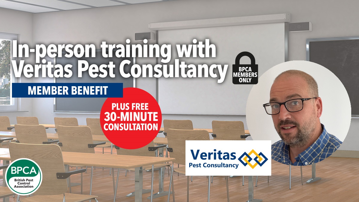 Veritas Pest Consultancy BPCA member discount Veritas Pest Consultancy BPCA member discount